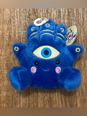 Aurora Palm Pals Farah Hamsa Blue Plush 5”H #33925 Celestial Third Eye New NWT